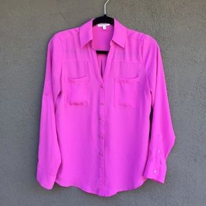 Express The Portofino Shirt - Pink